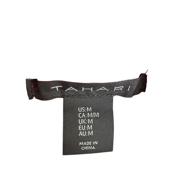 Tahari Red Turtle Neck 3/4 Sleeve Sweater Size M - Picture 4 of 9